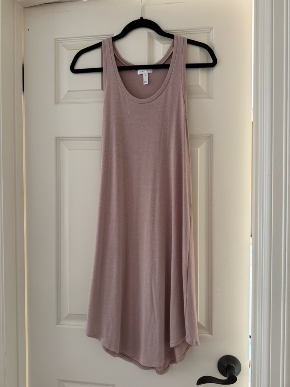 Leith Mauve Sleeveless Swing Tank Dress